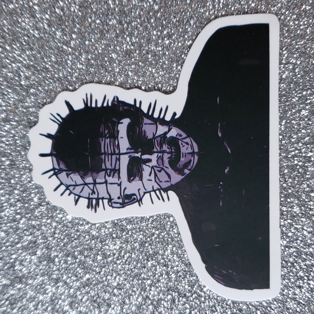 HORROR MOVIE waterproof sticker Pinhead